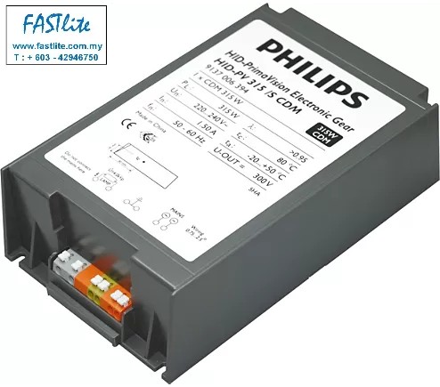 Philips HID-PV 315/S Electronic Ballast (for CDM-TMW 315W lamp)