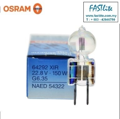 Osram 64292XIR 22.8V 150W G6.35 54322 Medical bulb