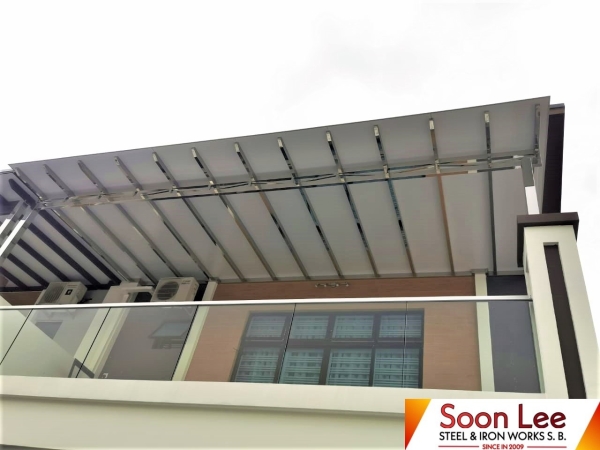  Stainless Steel Aluminium Composite Panel  AWNING Johor Bahru (JB), Malaysia, Ulu Tiram Supplier, Suppliers, Supply, Supplies | Soon Lee Steel & Iron Works Sdn Bhd