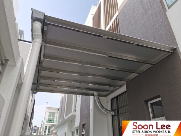  Stainless Steel Aluminium Composite Panel  AWNING Johor Bahru (JB), Malaysia, Ulu Tiram Supplier, Suppliers, Supply, Supplies | Soon Lee Steel & Iron Works Sdn Bhd