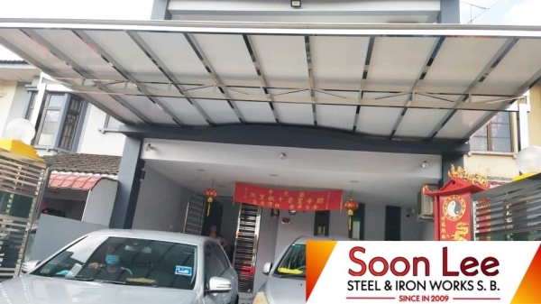  Stainless Steel Aluminium Composite Panel  AWNING Johor Bahru (JB), Malaysia, Ulu Tiram Supplier, Suppliers, Supply, Supplies | Soon Lee Steel & Iron Works Sdn Bhd