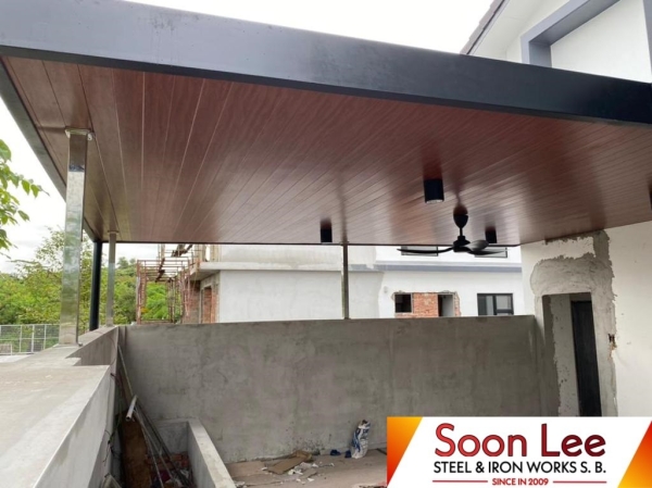  PU Ceiling Metal Roofing(LUXURY) AWNING Johor Bahru (JB), Malaysia, Ulu Tiram Supplier, Suppliers, Supply, Supplies | Soon Lee Steel & Iron Works Sdn Bhd