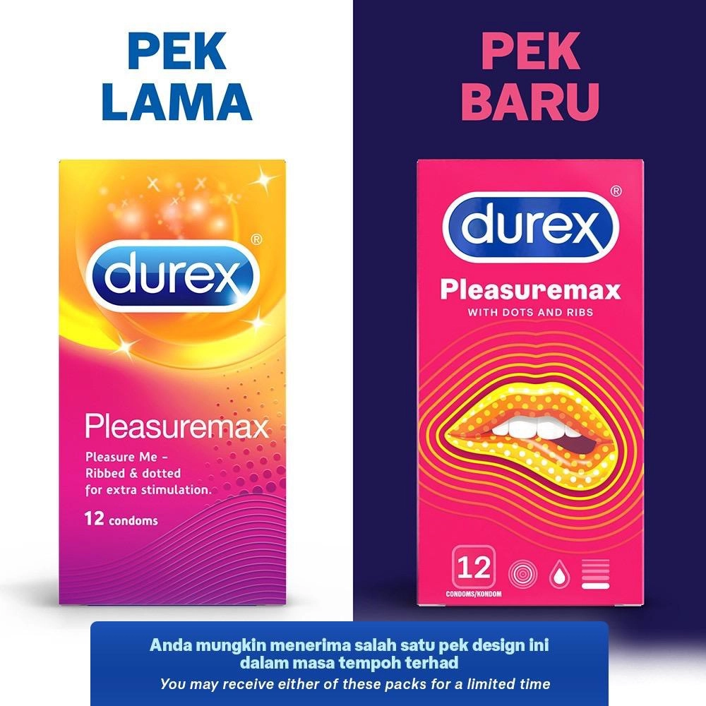 Durex Pleasuremax Condoms 12's