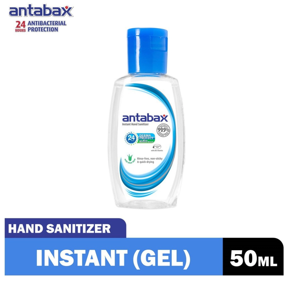 ANTABAX HAND SANITIZER GEL / SPRAY 50ml  **READY STOCK**