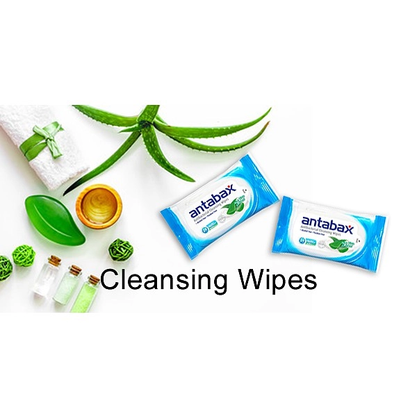 ANTABAX Antibacterial Cleansing Wipes ( 3 x 10's )