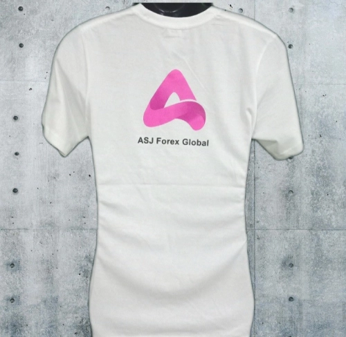 T-shirt with Logo Printing (Back)