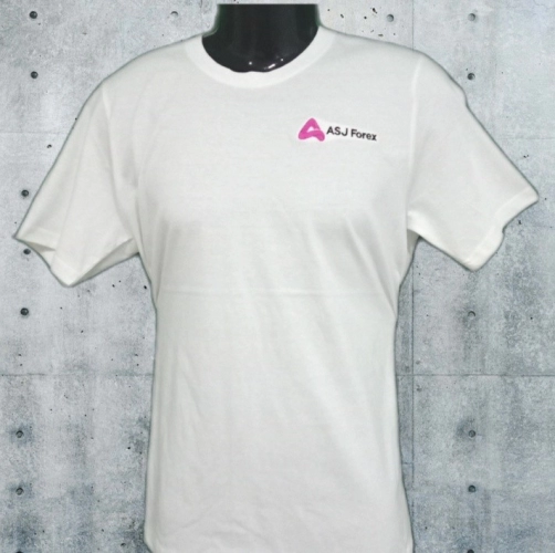 T-shirt with Logo Embroidery