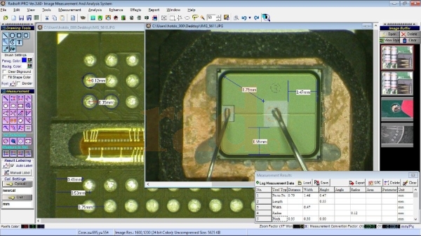 Image Capturing & Measurement Software - PRO Version radSoft (Imaging Software) rad's Products  Malaysia, Penang Advanced Vision Solution, Microscope Specialist | Radiant Advanced Devices Sdn Bhd