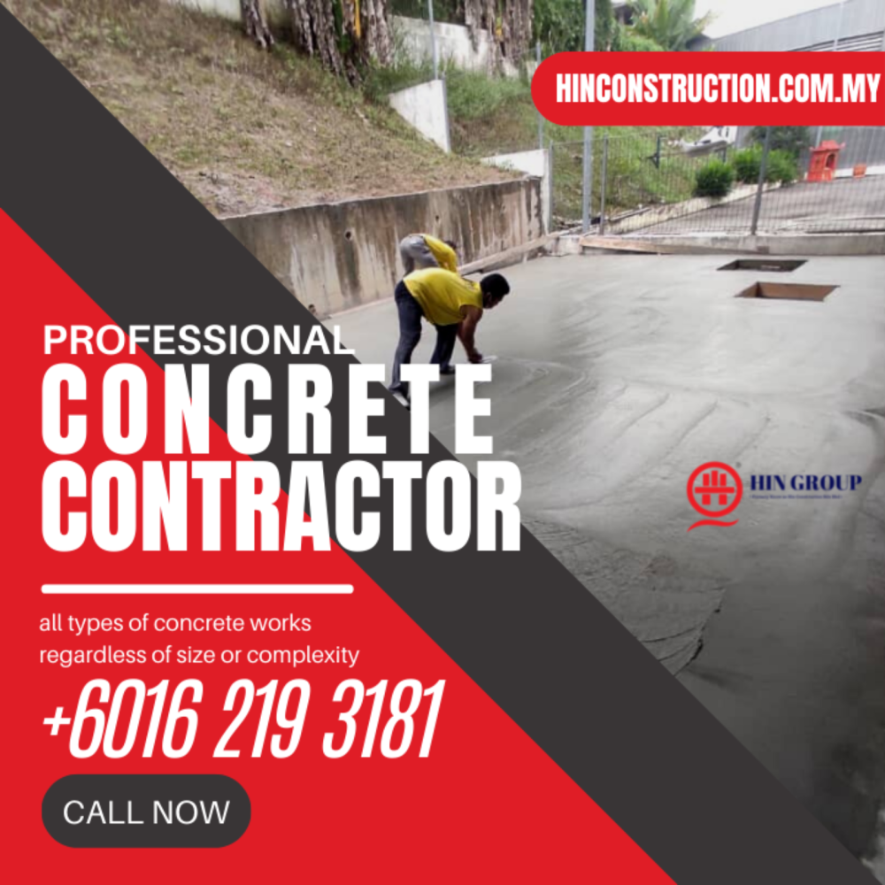 The Best Concrete Driveway Slab Contractors in Banting Now