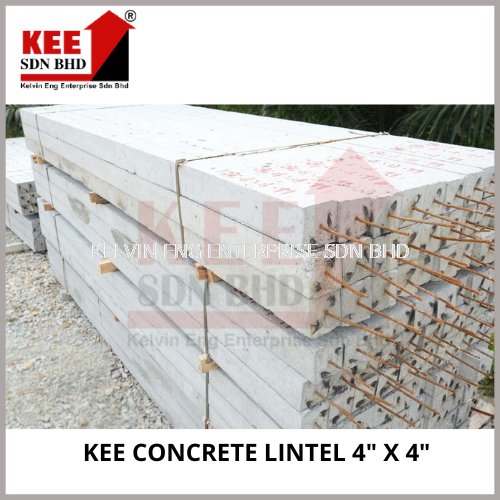 KEE CONCRETE LINTEL 4" X 4" KEE CONCRETE LINTEL 4" X 4" CONCRETE PRODUCTS Melaka, Malaysia Cement Sank Brick, Cement Block, Precast Concrete  | Kelvin Eng Enterprise Sdn Bhd