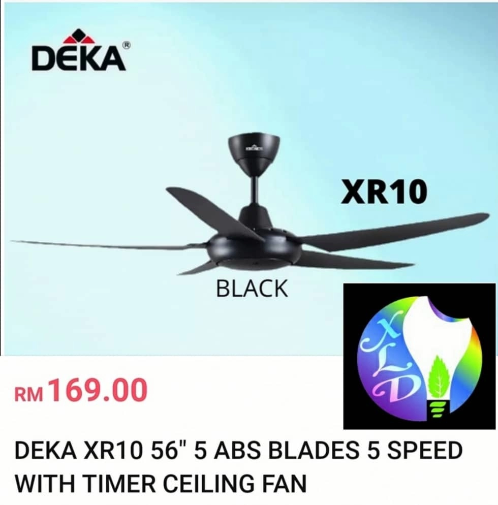 Ceiling Fan Black