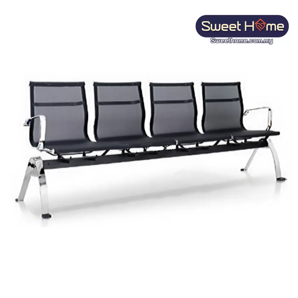 4 Link Chair Guest Customer Waiting Chair | Office Chair Penang