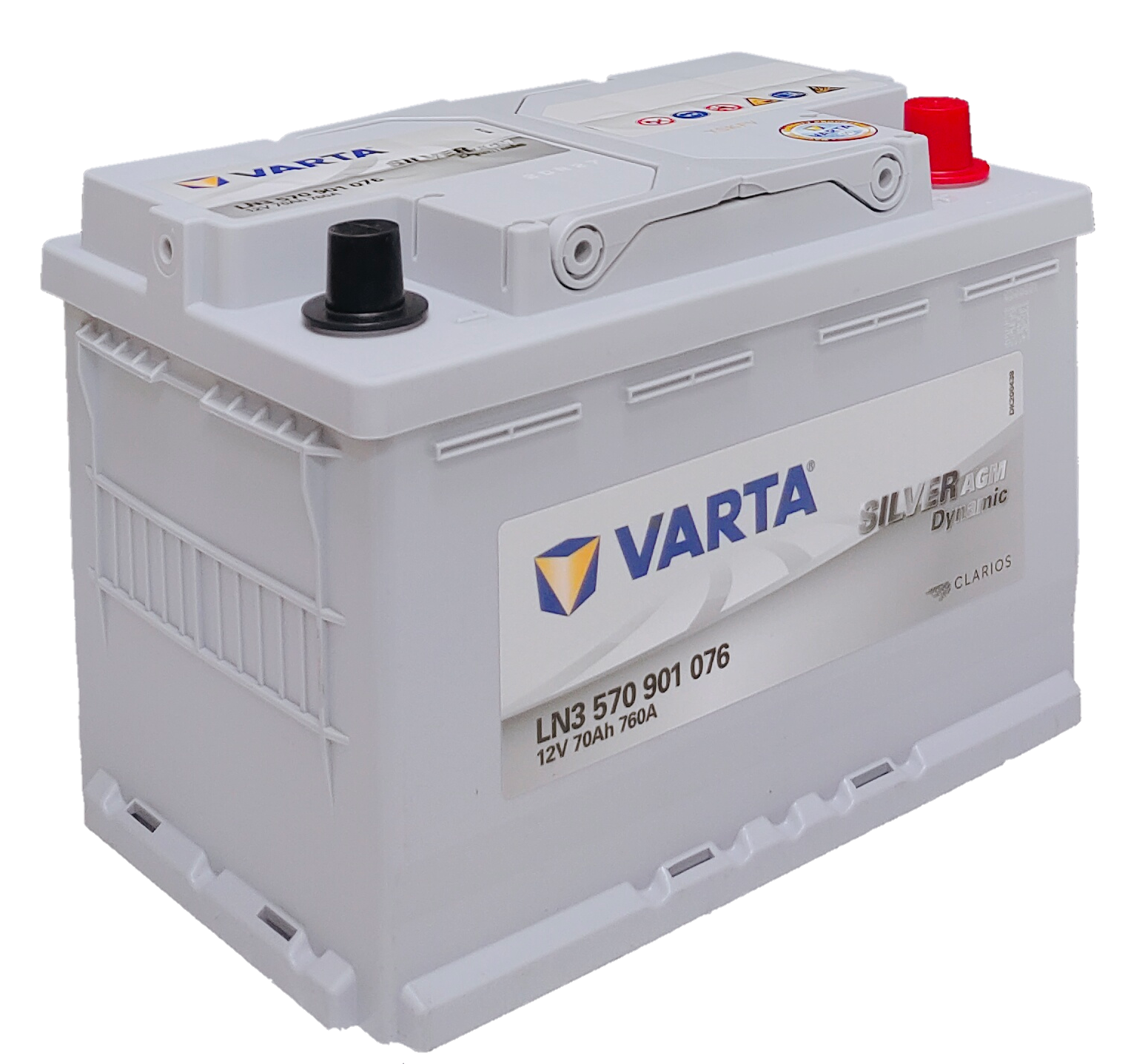 SALE品質保証570-901-076 VARTA バッテリー E39 70A フォルクスワーゲン ティグアン 新品 ヨーロッパ規格