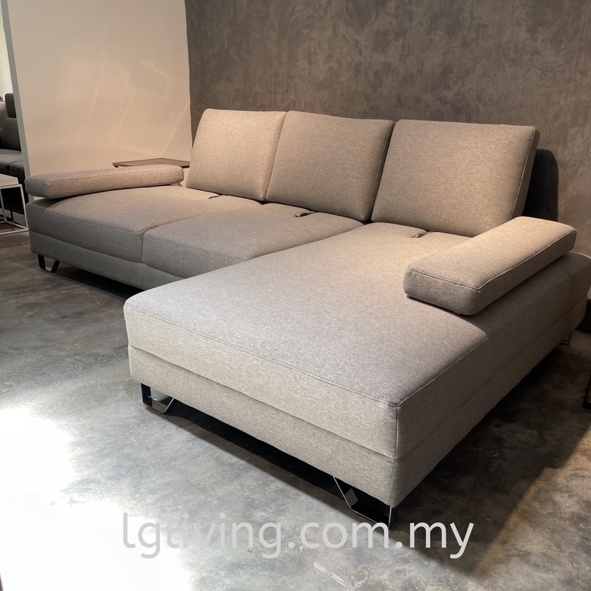 TIVOLI L Shape Push Back 3 Seater Sofa SOFAS LIVING Penang, Malaysia  Supplier, Suppliers, Supply, Supplies