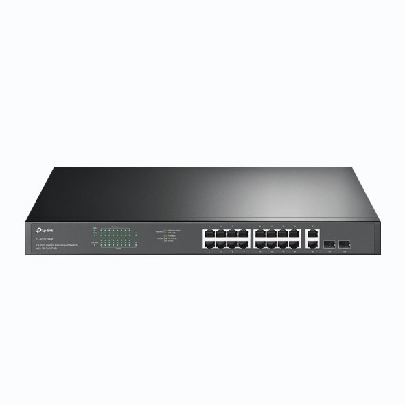 TL-SG1218MP.TPLink 18-Port Gigabit Rackmount Switch with 16 PoE+ Unmanaged PoE+ / PoE Switch TP-Link GRAB iT Johor Bahru (JB), Malaysia, Selangor, Kuala Lumpur (KL), Perak, Skudai, Subang Jaya, Ipoh Supplier, Suppliers, Supply, Supplies | AIASIA TECHNOLOGY DISTRIBUTION SDN BHD