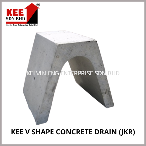 KEE V SHAPE CONCRETE DRAIN (JKR) KEE V-SHAPED DRAIN CONCRETE PRODUCTS Melaka, Malaysia Cement Sank Brick, Cement Block, Precast Concrete  | Kelvin Eng Enterprise Sdn Bhd