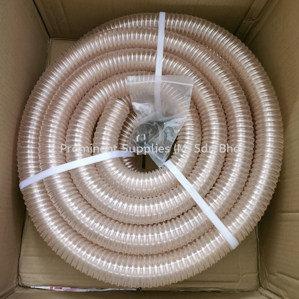 PUW38-15M | ID 38MM / ID 1 1/2" | Length 15 meters | PU Spring Wire Hose  PU Spring Wire Hose Air Tubing / Air Hose / Copper Tubing Penang, Malaysia, Perai Supplier, Suppliers, Supply, Supplies | Prominent Supplies (M) Sdn Bhd