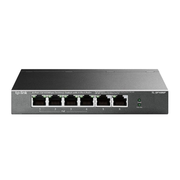 TL-SF1006P.TPLink 6-Port 10/100Mbps Desktop Switch with 4-Port PoE+ Unmanaged PoE+ / PoE Switch TP-Link GRAB iT Johor Bahru (JB), Malaysia, Selangor, Kuala Lumpur (KL), Perak, Skudai, Subang Jaya, Ipoh Supplier, Suppliers, Supply, Supplies | AIASIA TECHNOLOGY DISTRIBUTION SDN BHD