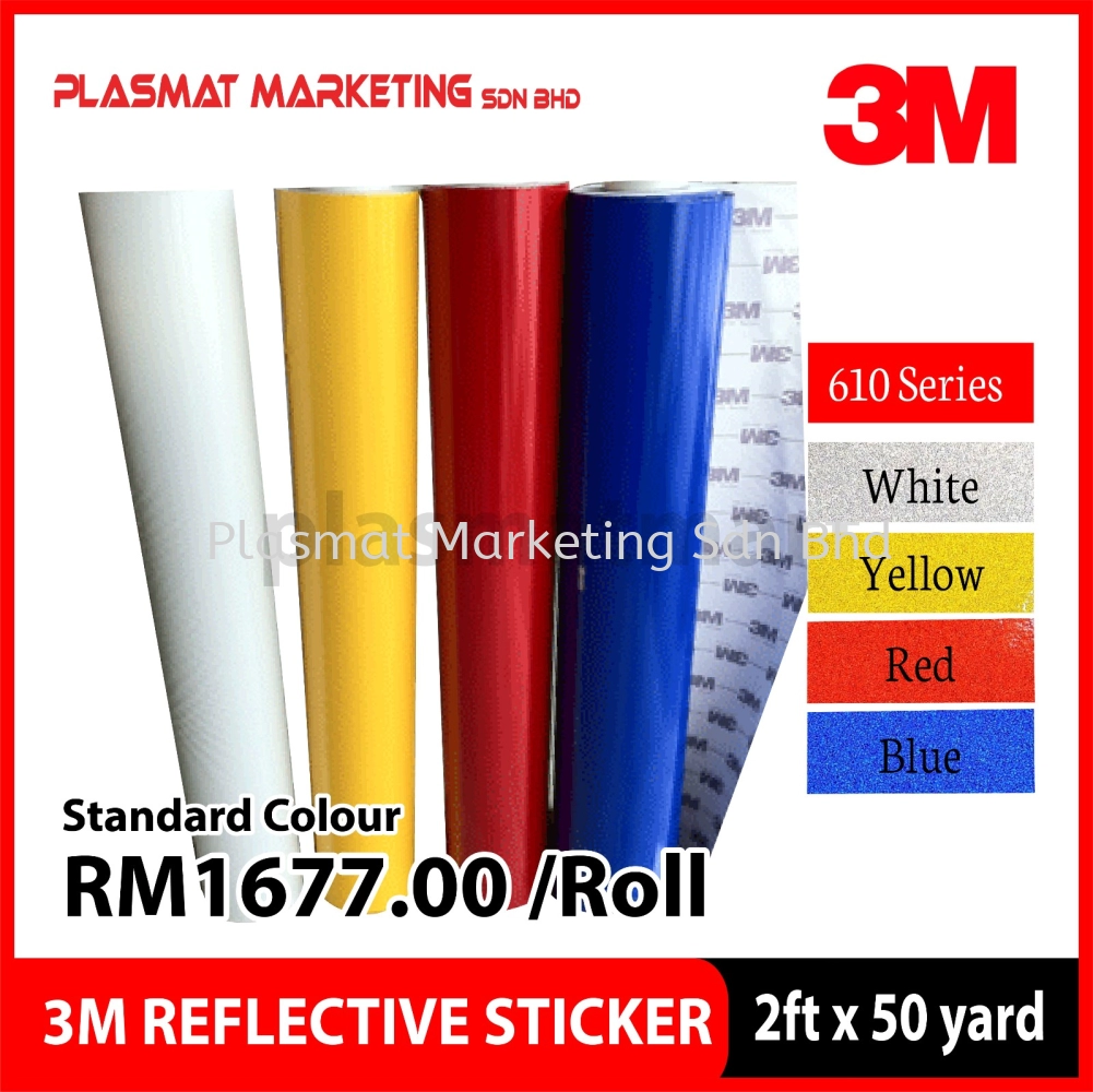 STICKER 3M 610 REFLECTIVE