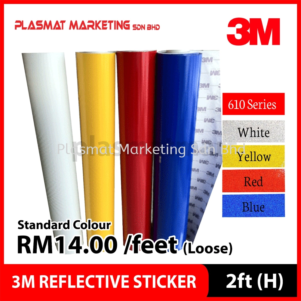 STICKER 3M 610 REFLECTIVE