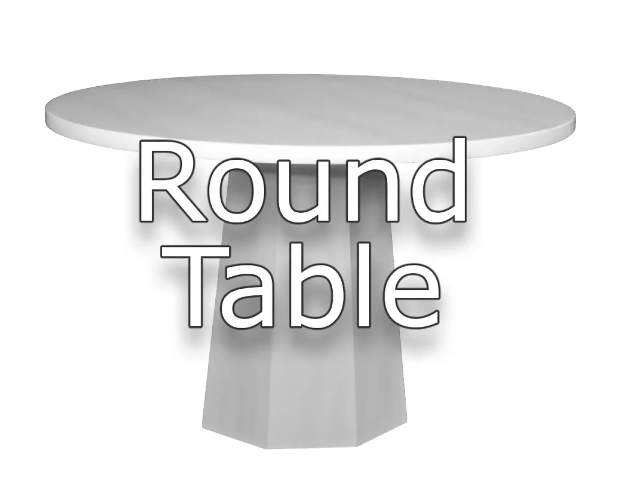 Round Dining Table