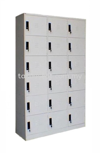 Standard Locker with 18 compartment locker