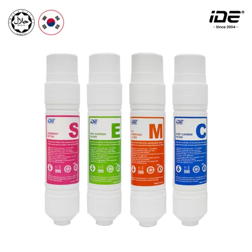 10''HALAL Korea 4 Filter Replacement Cartridge for Water Dispenser