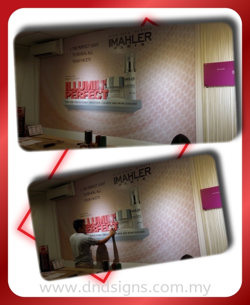 Wall Stickering Stickering Project Kepong, Kuala Lumpur (KL), Selangor, Malaysia Customized Display Unit, Indoor & Outdoor Signage, Printing Services | DND SIGNS & DISPLAY SDN BHD