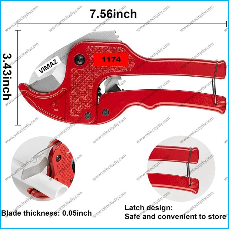 （水管切割刀）PVC Pipe Cutter 42mm For PPR Poly PE ABS PVC Pipe Cutter