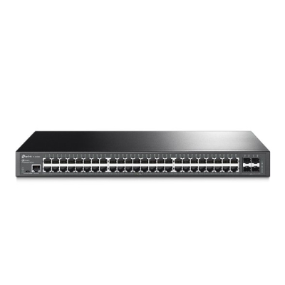 TL-SG3452.TPLink JetStream 48-Port Gigabit L2 Managed Switch with 4 SFP Slots