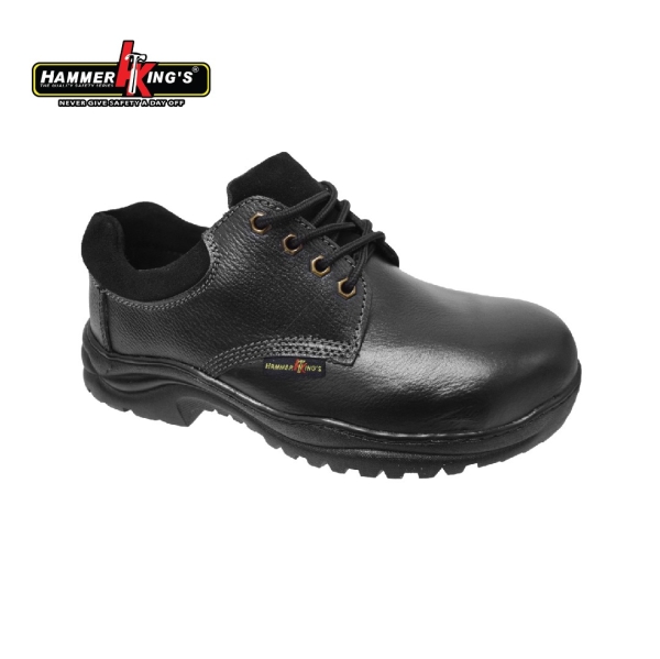 MEN LOW CUT LACE-UP SAFETY SHOE (HK 13030-BK) (MX.X%) Hammer King Safety Shoes Malaysia, Perak, Ipoh Supplier, Wholesaler, Retailer, Supplies | SYARIKAT PERNIAGAAN SOOI SENG SDN BHD