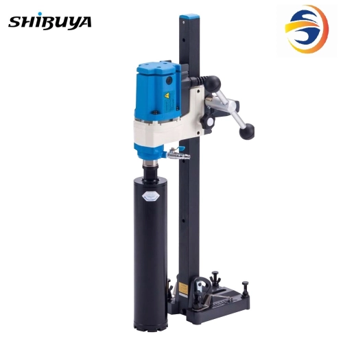 SHIBUYA TS092AS CORING MACHINE - DRILLING CAPACITY 60MM - 120MM, INPUT 1100W, SPEED 970RPM, 8.9KG