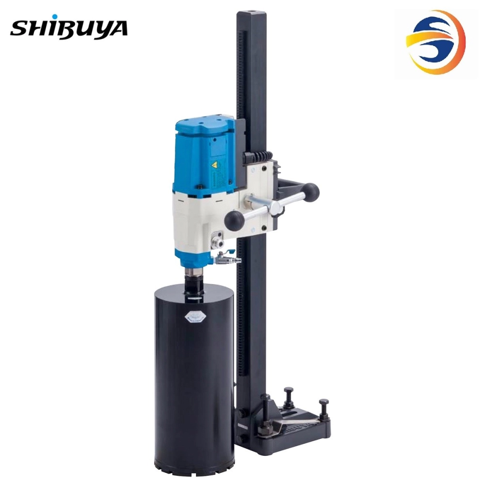 SHIBUYA TS162FS CORING MACHINE - DRILLING CAPACITY 50MM - 180MM, INPUT 1500W, SPEED 700/1000RPM, 14KG