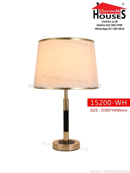 TABLE 15200 WH Table/Stand Lamp Selangor, Malaysia, Kuala Lumpur (KL), Puchong Supplier, Suppliers, Supply, Supplies | Houses Lightings Sdn Bhd