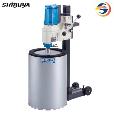 SHIBUYA TS403FS CORING MACHINE - DRILLING CAPACITY 100MM - 400MM, INPUT 2800W, SPEED 300/800/1400RPM, 31KG