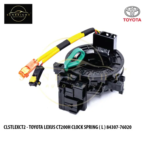 CLSTLEXCT2 - TOYOTA LEXUS CT200H CLOCK SPRING ( L ) 84307-76020