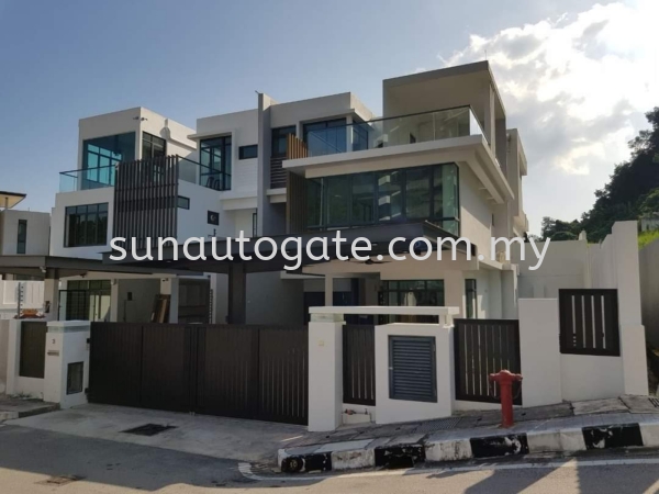  Aluminium Gate Penang, Malaysia, Simpang Ampat Autogate, Gate, Supplier, Services | SUN AUTOGATE SDN. BHD.