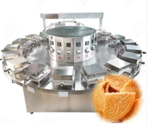 Semi Automatic Crisp Ice Cream Cone Kuih Kapit Making Machine