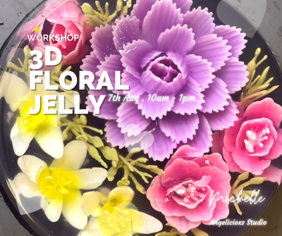 3D FloralJelly Cake