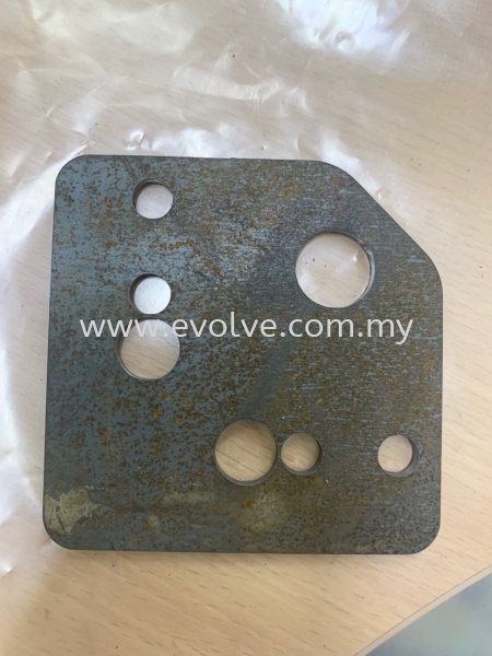 Ms Plate 4.5mm X 90mm X 90mm (Laser Cut) Bracket / Zinc Plated Bracket Malaysia, Johor Bahru (JB), Ulu Tiram Supplier, Suppliers, Supply, Supplies | Evolve Hardware Sdn Bhd