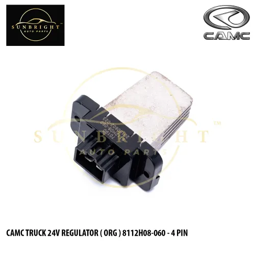 RESCTRU24VO - CAMC TRUCK 24V REGULATOR ( ORG ) 8112H08-060 ( ZW140006 ) 4 PIN