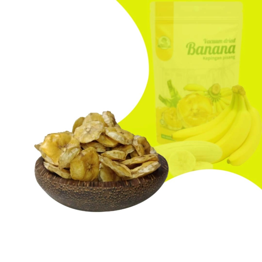 Vacuum Dried Banana Slices