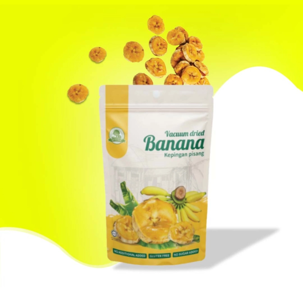 Vacuum Dried Banana Slices