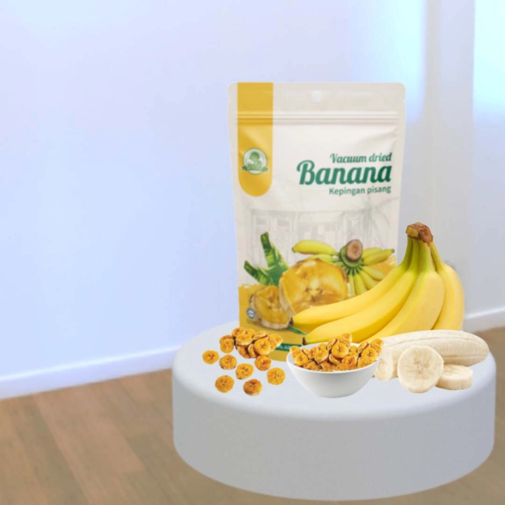 Vacuum Dried Banana Slices