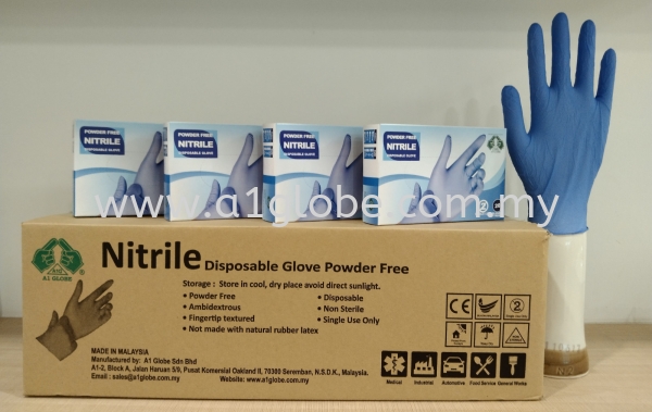 Nitrile PF Disposable 3.5g Violet Blue (Mini) Glove Malaysia, Negeri Sembilan, Selangor, Kuala Lumpur (KL), Thailand, China Manufacturer, Supplier, Supply, Supplies | A1 Globe Sdn Bhd