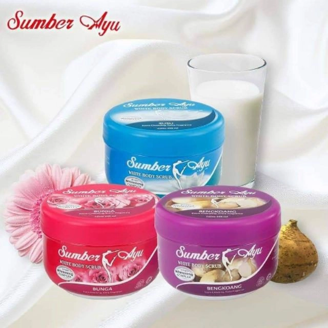 SUMBER AYU LULUR MANDI (WHITE BODY SCRUB) 250g