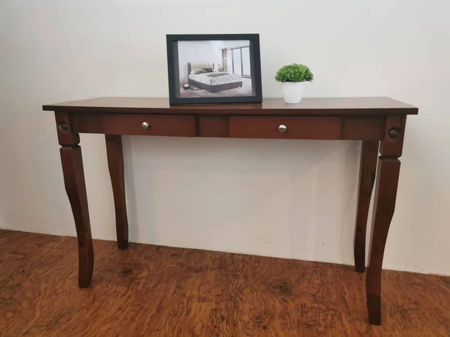 HF 1649 Console Table Oak 