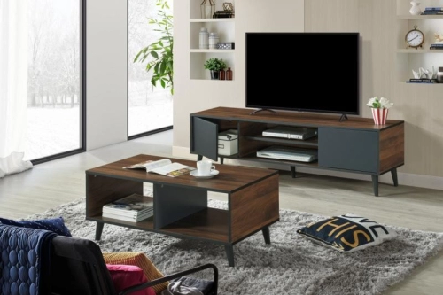 HF 1233 TV Cabinet + Coffee Table
