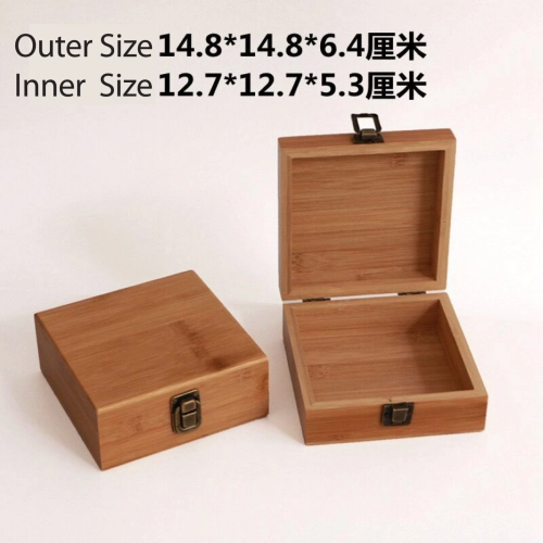 Bamboo Box Square Clamshell box