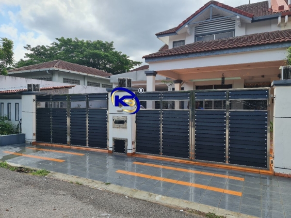 Swing Gate Jln Bakti 58, Tmn Mutiara Rini Johor Bahru Johor Main Gate  Johor Bahru (JB), Malaysia, Selangor, Kuala Lumpur (KL) Supplier, Suppliers, Supply, Supplies | Knight Services Enterprise Sdn Bhd